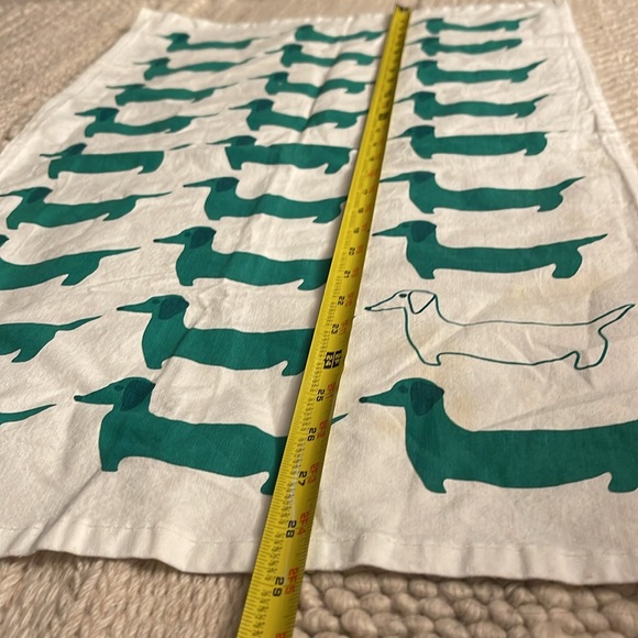 Dachshund Kitchen Towel. Small Stain,Look at pics. - Picture 6 of 6